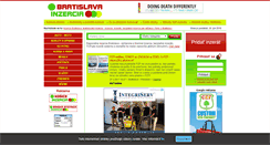 Desktop Screenshot of inzerciabratislava.sk